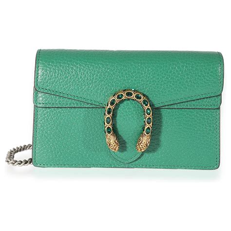 gucci dionysus super mini emerald green